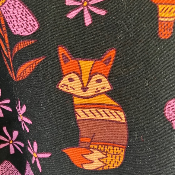 Princess Highway fox print button down dress, size 10 - Picture 2 of 2